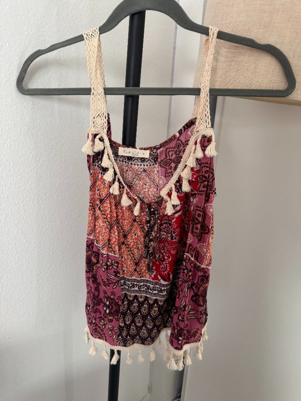 Illa Illa boho tank top